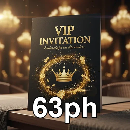 VIP player enjoying exclusive bonuses at 63ph